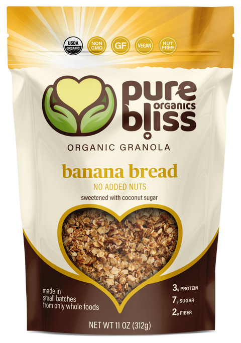 Organic Banana Bread Granola (Nut Free)