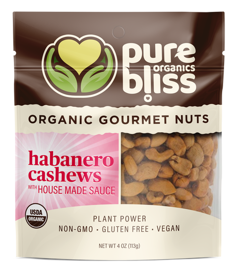 Organic Habanero Cashews