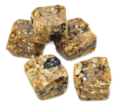 Organic Almond Butter Snack Bites - Blueberry Hemp