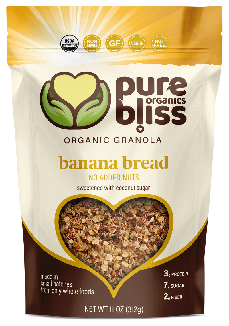 Organic Banana Bread Granola (Nut Free)