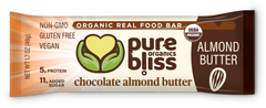Organic Chocolate Almond Butter Bars (Case of 12)