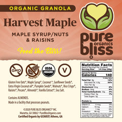 Organic Harvest Maple Granola